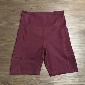 Girlfriend Collective High Rise Bike Short Sz M